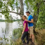 Wandern Teichlandschaft