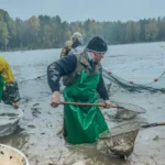 Land der 1000 Teiche Abfischen