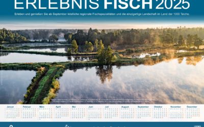 Wandkalender „Erlebnis Fisch“ 2024 ab sofort erhältlich